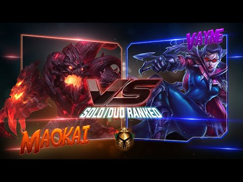 Maokai vs Vayne Top lane | Ranked Solo/Duo | Season 10, Patch 10.5 OCE