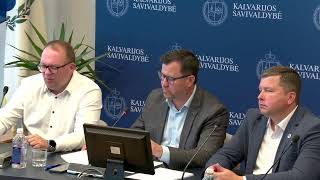 Kalvarijos savivaldybės tarybos 39-asis posėdis