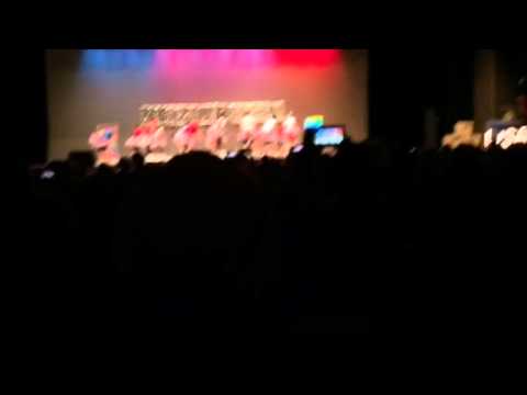 Utley middle school drill team boys performance 2015