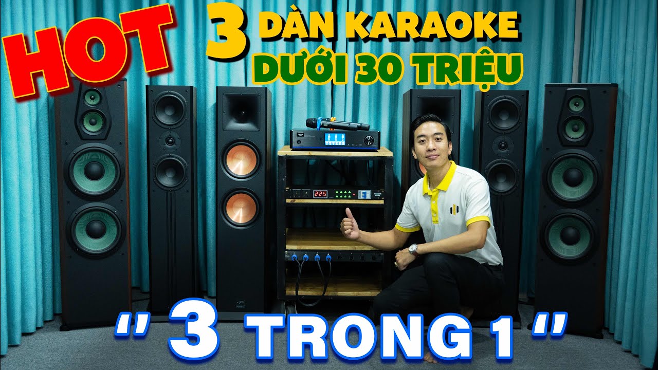 Video sản phẩm Dàn karaoke Paramax TT275: (Paramax D88 Limited, Vatasa Bla600 New)