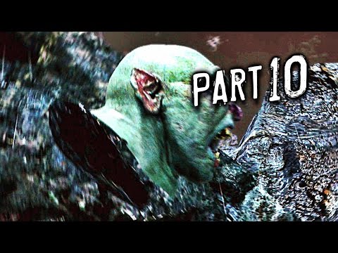 Middle Earth Shadow of Mordor Walkthrough Gameplay Part 10 - Uncaged (PS4)