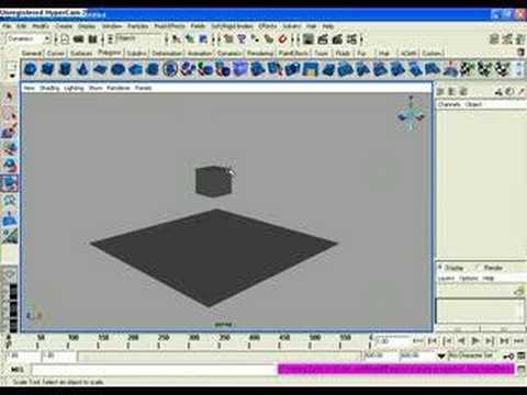 Maya Tutorial 3 : Rigid Bodies (Dynamics)