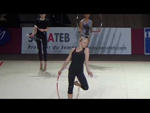Kseniya MOUSTAFAEVA (FRA) hoop - 2019 Thiais trainings