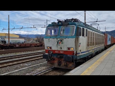30 minuti di orologio in stazione ad Arquata Scrivia con partenza treno merci dopo cambio banco