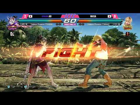 Kunimitsu (Ao) vs Leo (Masa) - Tekken 7 (Match 3 - ICFC)
