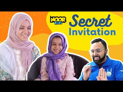 SECRET INVITE?! Islamic Stories for Kids | Noor Kids | Maryam Masud & Fatima Masud