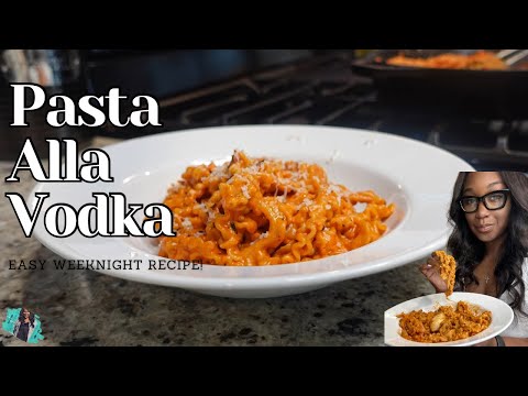 DELICIOUS QUICK & EASY PASTA ALLA VODKA | 20 MINUTE RECIPE TUTORIAL | WEEKNIGHT MEAL