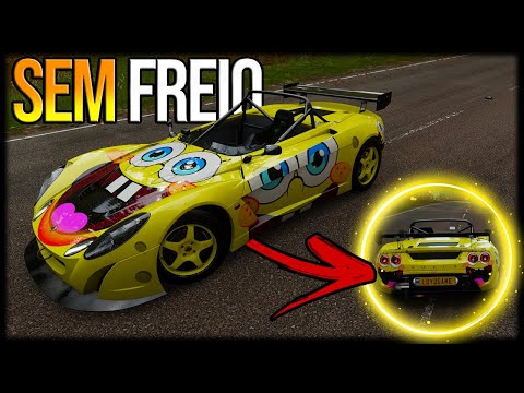 Forza Horizon 4 - GOLIATH without BRAKES with SIMULATION DAMAGE Sponge Bob