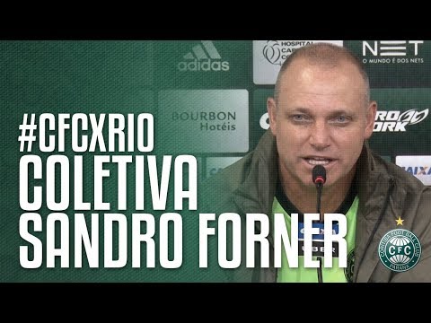 Coletiva Sandro Forner - Coritiba 1 x 1 Rio Branco