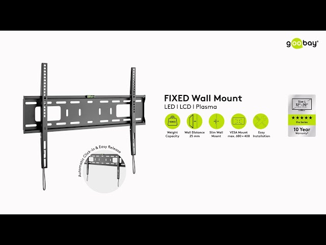 Video Teaser für TV Wall Mount Pro FIXED (L)