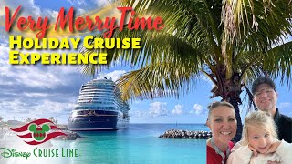 Disney Cruise Line Very Merry Time Holiday Cruise Experience and Room Review
