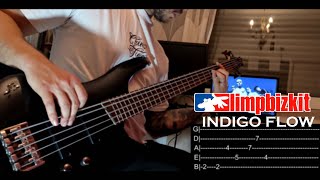 Limp Bizkit - Indigo Flow [ BASS COVER ] | TABS ON SCREEN | HD