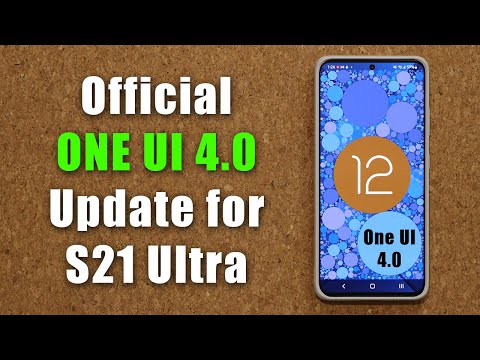 Galaxy S21 Ultra gets Official ONE UI 4.0 Update Android 12 - LOADED with New Features and Changes!