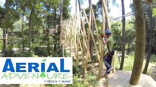 preview picture of video 'Aerial Adventure Zipline Hilton Head Island Obstacle Course'