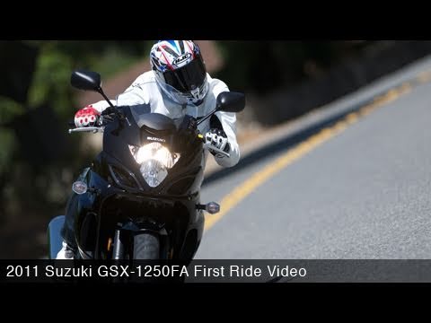 MotoUSA:  2011 Suzuki GSX1250FA First Ride