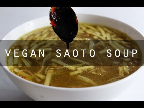 Vegan Saoto Soup | VEGAN
