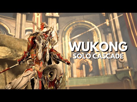 [WARFRAME] WUKONG Primal Rage Solo Cascade Lvl Cap | Iron Staff