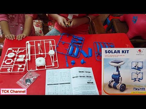 SOLAR ROBOT 6-IN-1 DIY KIT