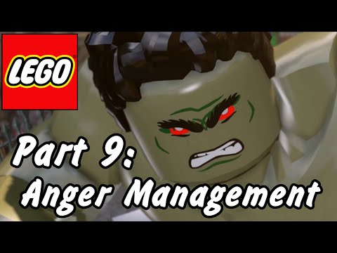 LEGO MARVEL's Avengers - Anger Management (Walkthrough Part 9)