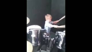 Truly on the drums