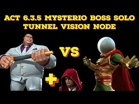 KINGPIN SOLO ACT 6.3.5 MYSTERIO BOSS | MARVEL CONTEST OF CHAMPIONS |