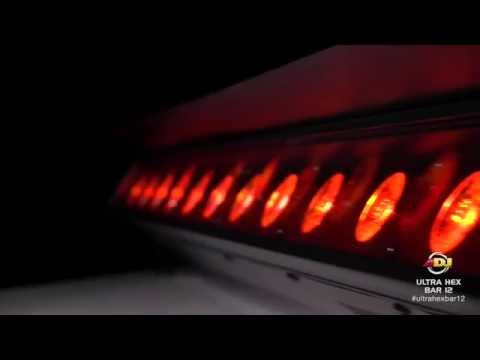 ADJ Ultra Hex Bar 12 LED Uplights Pair with Carrying Bag image 7