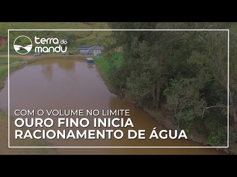 Com falta de chuva e reservatórios no limite, Ouro Fino começa racionamento de água