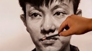 Portrait Drawing in Pencil | Time-lapse