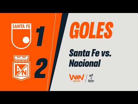 Santa Fe vs. Nacional (goals) | Liga BetPlay Dimayor 2026-1 | Matchday 5