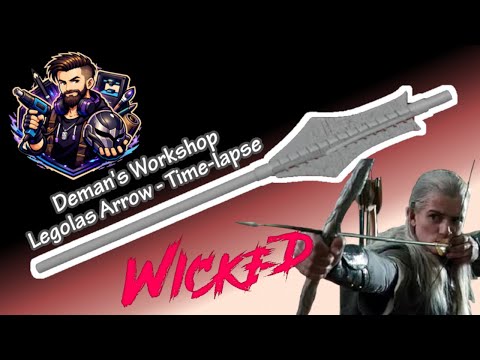 🏹 Modelling the Legolas Arrow | Timelapse (WICKED Patreon Release)