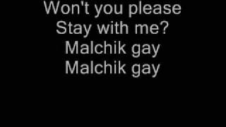 Lyrics to &#39;Malchik Gay&#39; by t.A.T.u
