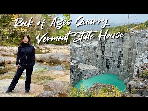 Rock of Ages & Vermont State House On Our Way Home!