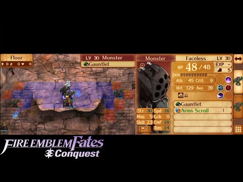 Fire Emblem Fates Conquest Lunatic Blind Chapter 21