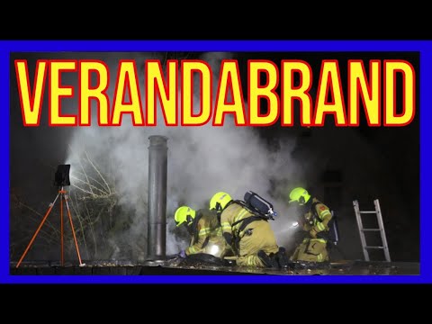 Verandabrand - VOLUNTEERS DUTCH FIREFIGHTERS -