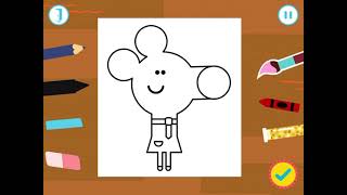 Hey Duggee mobile game speed run