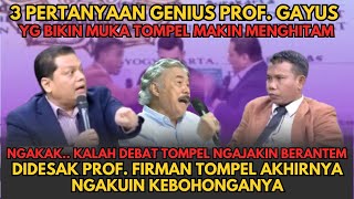 Download lagu 🔴Buonyok.. Three Super Genius Questions from Prof. Gayus That Made Mompel's Face Turn Even Bluer mp3