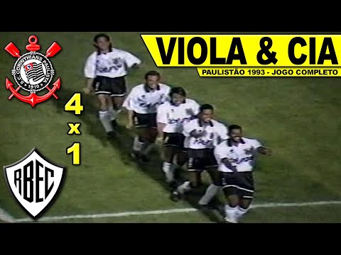 Corinthians 4 x 1 Rio Branco Campeonato Paulista 1993 Jogo Completo 25/03/1993