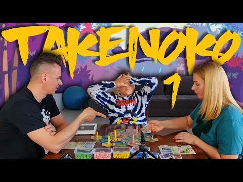 Takenoko társasjáték + Apróságok kiegészítő  1. rész - Nézz fel!