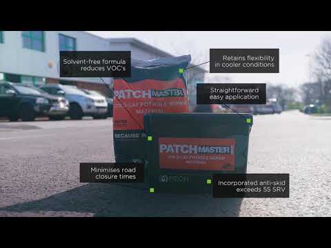 MAGMA Patchmaster - HAPAS Permanent Pothole Repair Material - H570