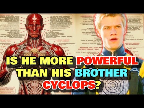 Havok Anatomy Explored - Is He More Powerful Than His Brother Cyclops?  Source Of His Power