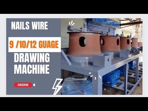 Heavy Duty Bull Block Wire Drawing Machine