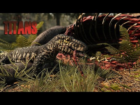 Jogando com a MEGALANIA e outras novidades  -  PATH OF TITANS