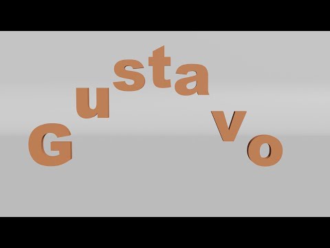 Wave Text Bounce Animation Using Geometry Nodes 149 Blender Logs