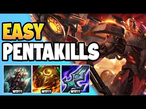 THIS Darius Build Got Me A PENTA And TWO QUAD KILLS! (Way Too Broken)