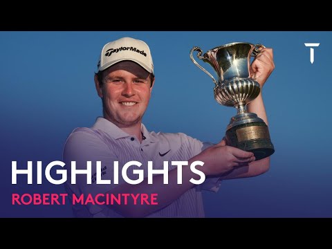 Robert MacIntyre Winning Final Round Highlights | 2022 DS Automobiles Italian Open