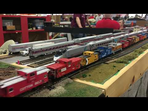 The New England Model Train Expo 2018 (Marlborough Train Show)