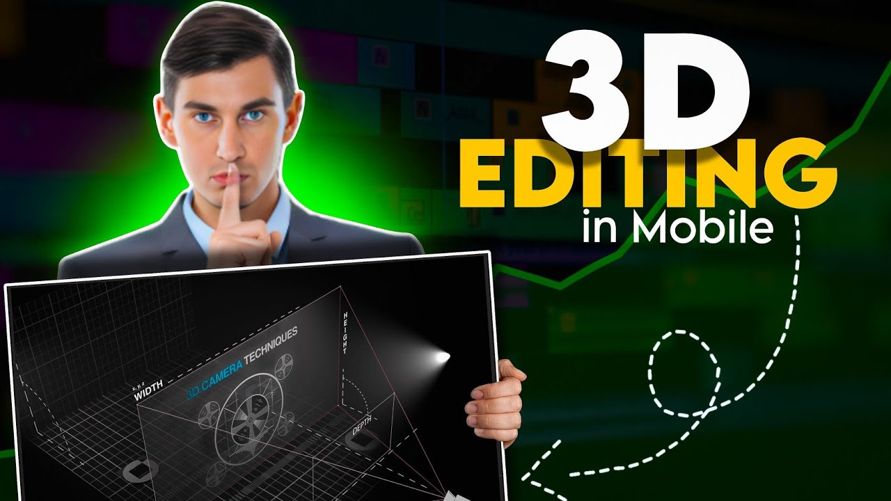3D Video Editing by Using 3D CAMERA Like @magnatesmedia