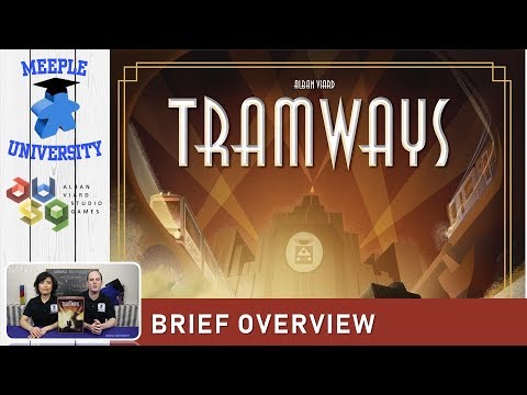 Tramways Board Game – Brief Overview (PUNCHY rules summary here)