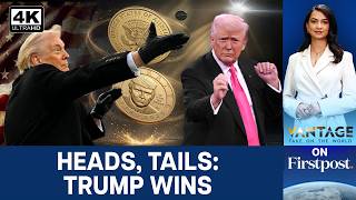 US Mint Begins Producing New $1Coin Featuring Trump for 250th Anniversary | Vantage on Firstpost |4K