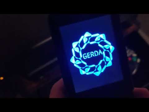 The Nokia 8110 4G running GerdaOS (Free and Open Source Operating System)